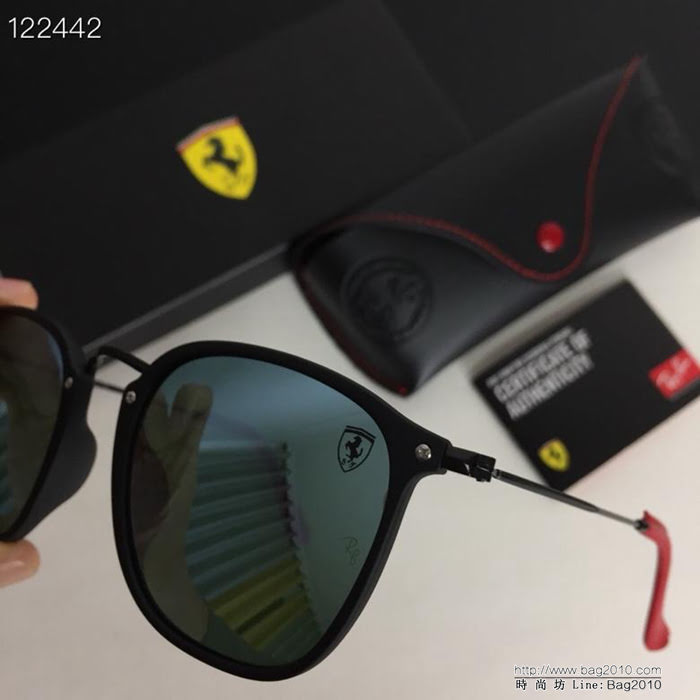 RAYBAN雷朋 RB2448MF 雷朋法拉利車隊合作版本 專櫃頂級品質 男女通用 太陽鏡  lly1104